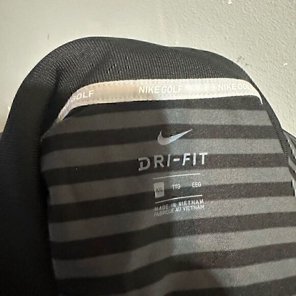 Nike DriFit Black/Gray XXL Short Sleeve Polo - Picture 5 of 5